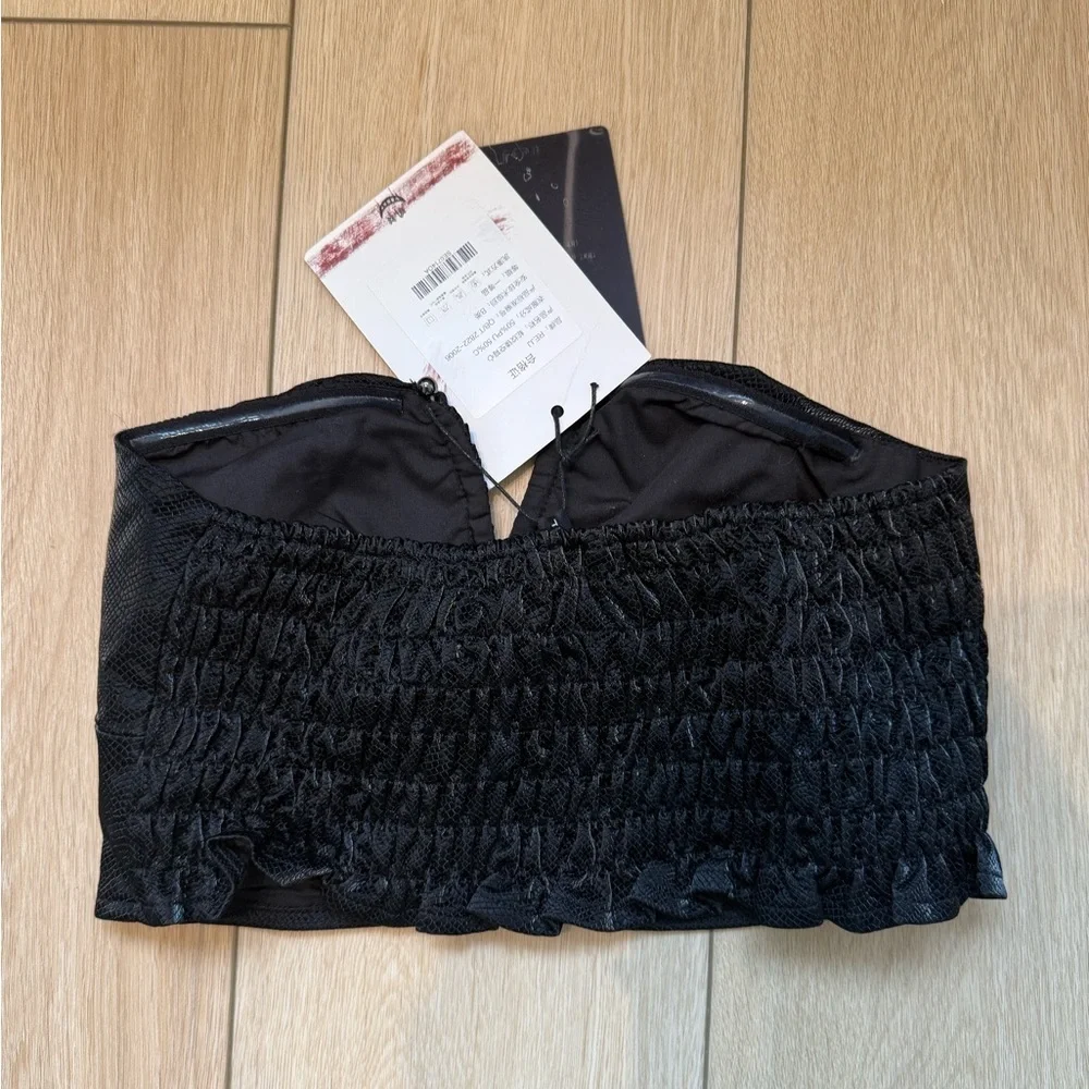 Dark Romantic Corset Bustier Top - Size XS - Picture 3 of 3